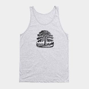Old Wise Tree Tank Top